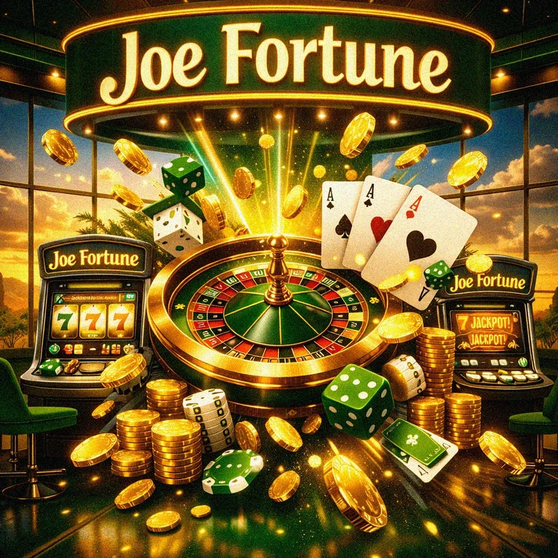 Exciting Joe Fortune casino games for Australian players